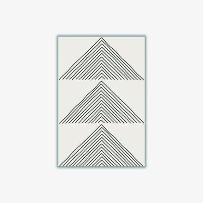 Wolf & Badger Grey Minimalism Expression 2 Extra Large Stanley Print House