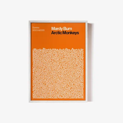 Wolf & Badger Mardy Bum - Arctic Monkeys - Song Lyric Print - A2 Reign & Hail