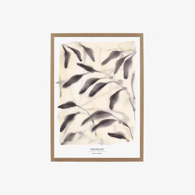 Wolf & Badger A3 - 'Amongst' Botanical Leaf Print Rosanna Corfe