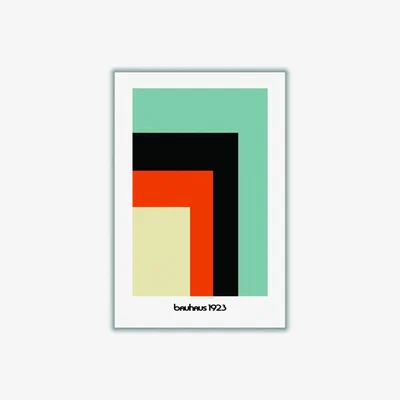 Wolf & Badger Bauhaus 1923 Medium Stanley Print House