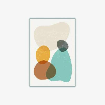 Wolf & Badger Abstract Shapes #1 A3 297 X 420Mm Stanley Print House
