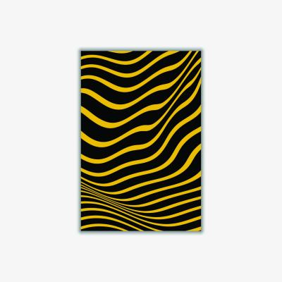 Wolf & Badger Yellow / Orange Yellow Vibes A1 594 X 841Mm Stanley Print House
