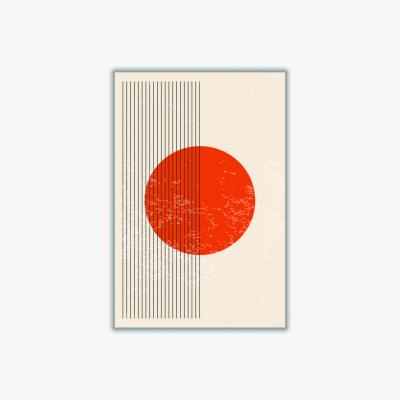 Wolf & Badger Red Color Vibe Series Iii A3 297 X 420Mm Stanley Print House