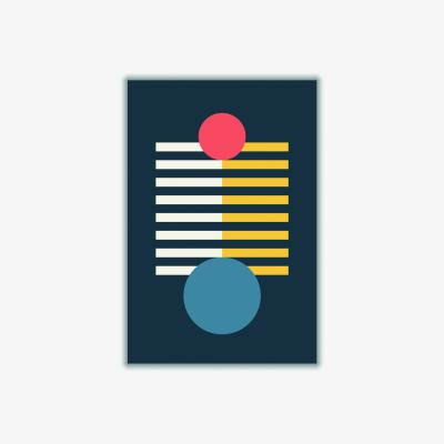Wolf & Badger Geometric Vibe #1 Medium Stanley Print House