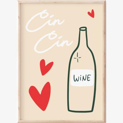 Wolf & Badger Cin Cin Print Sofe Store