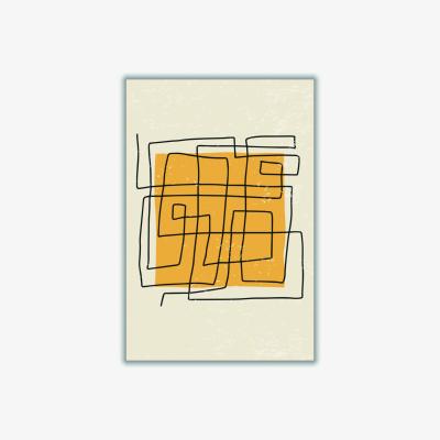 Wolf & Badger Yellow / Orange Abstract Color Set #2 Xxs Stanley Print House