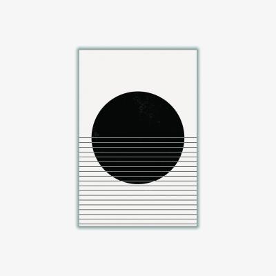 Wolf & Badger Black Minimal Geometric #1 Extra Small Stanley Print House