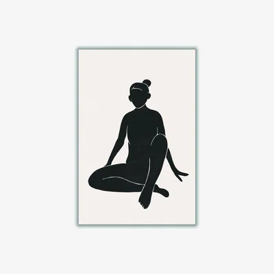 Wolf & Badger Black Henri Matisse Woman #2 Large Stanley Print House
