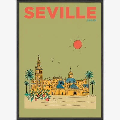 Wolf & Badger Sevilla Summer Escapes Print Places & Spaces Art Co.