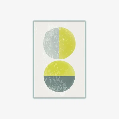 Wolf & Badger Yellow / Orange Watercolor Minimal Set #3 Large Stanley Print House