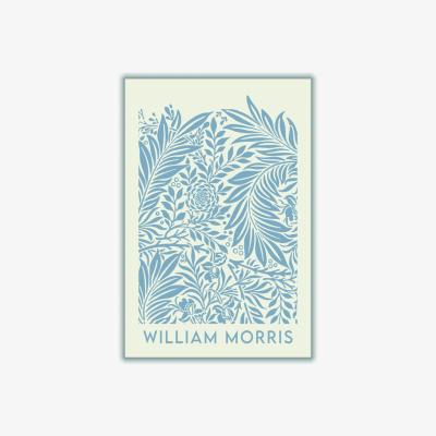 Wolf & Badger William Morris- Blue Wild Flowers A2 420 X 594Mm Stanley Print House