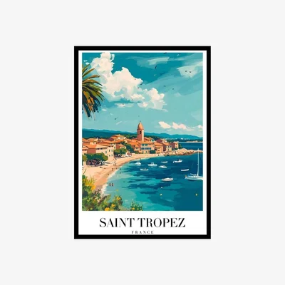 Wolf & Badger Saint-Tropez Coastal Charm | Artchi