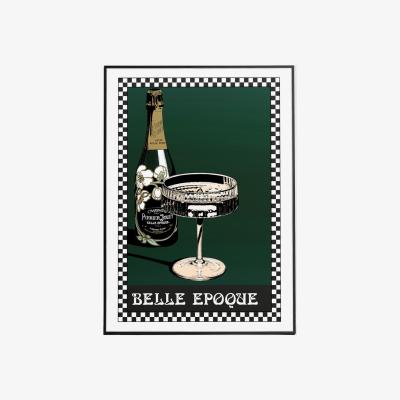 Wolf & Badger Belle Epoque - Art Print S Abi Overland Jersey