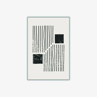 Wolf & Badger Black Boho Vibes A1 594 X 841Mm Stanley Print House