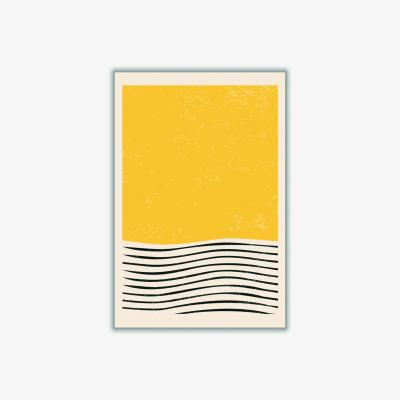 Wolf & Badger Yellow / Orange Bright Minimal Set #3 Extra Small Stanley Print House