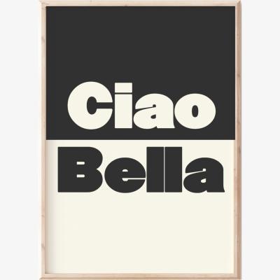 Wolf & Badger Neutrals Caio Bella Monochrome Print Sofe Store