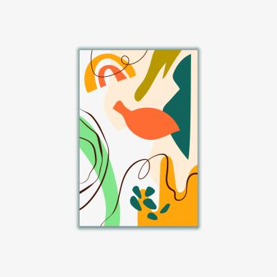 Wolf & Badger Abstract Expression I A4 210 X 297Mm Stanley Print House