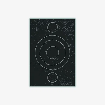 Wolf & Badger Black And White Minimal Set #2 Large Stanley Print House