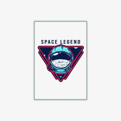 Wolf & Badger Blue Space Legend Xxs Stanley Print House
