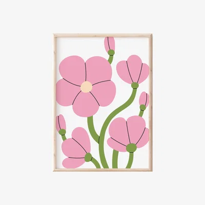 Wolf & Badger Pink Garden Print Sofe Store