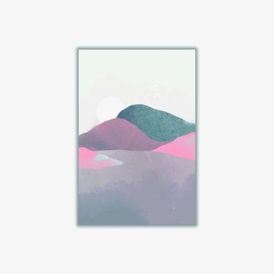 Wolf & Badger Rose Gold Minimal Landscape 3 Xxs Stanley Print House