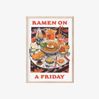 Wolf & Badger Red Ramen On A Friday Sofe Store