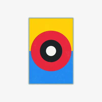 Wolf & Badger Bauhaus Vibe Series #1 Extra Large Stanley Print House