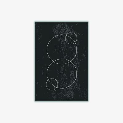 Wolf & Badger Black And White Minimal Set #1 Xxs Stanley Print House