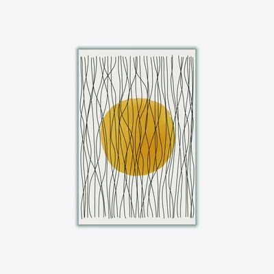 Wolf & Badger Yellow / Orange Boho Suns Series #2 Extra Large Stanley Print House