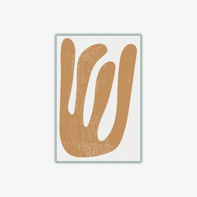 Wolf & Badger Brown Henri Matisse's Algae #7 Medium Stanley Print House