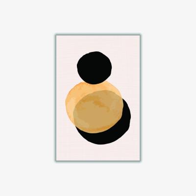 Wolf & Badger Black Geometric Shapes #2 Small Stanley Print House