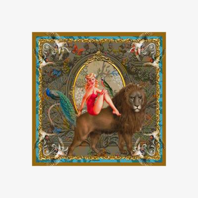 Wolf & Badger Myrtle Limited Edition Print - Gold Myrtle & Mary