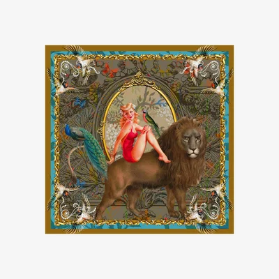 Wolf & Badger Myrtle Limited Edition Print - Gold Myrtle & Mary