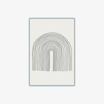Wolf & Badger Grey Minimalism Set 3 A2 420 X 594Mm Stanley Print House