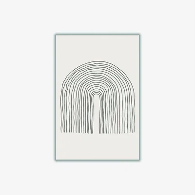 Wolf & Badger Grey Minimalism Set 3 A2 420 X 594Mm Stanley Print House