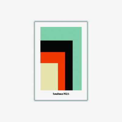 Wolf & Badger Bauhaus 1923 A2 420 X 594Mm Stanley Print House