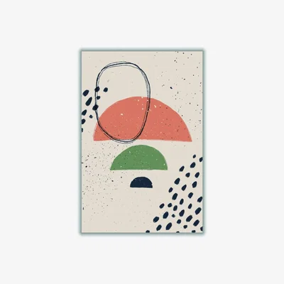 Wolf & Badger Rose Gold Abstract Poster Series #4 Extra Large Stanley Print House