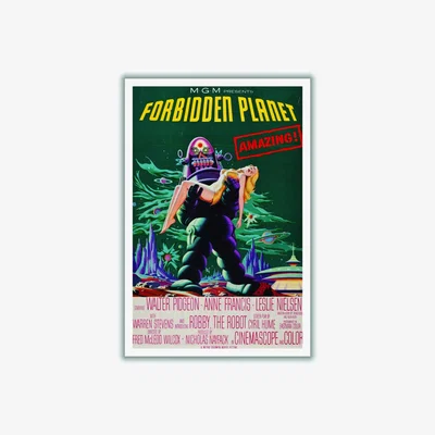 Wolf & Badger Forbidden Planet A4 210 X 297Mm Stanley Print House