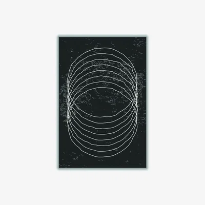 Wolf & Badger Black And White Circles Xxs Stanley Print House