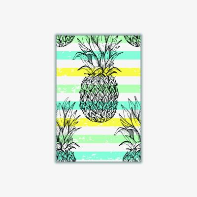 Wolf & Badger Pineapple Party A3 297 X 420Mm Stanley Print House