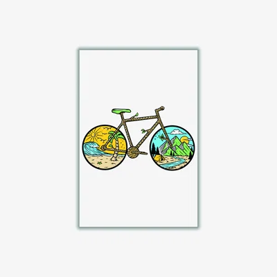 Wolf & Badger Best Bike Ride Ever Extra Large Stanley Print House