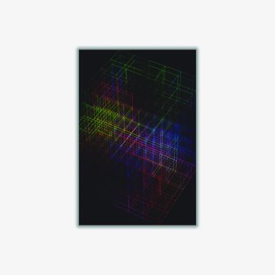 Wolf & Badger Laser Cube A2 420 X 594Mm Stanley Print House