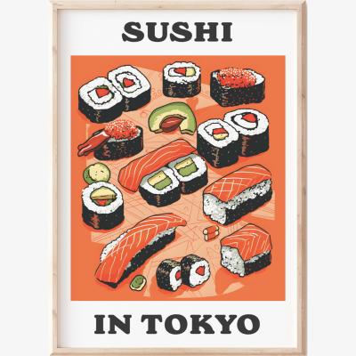 Wolf & Badger Red Sushi In Tokyo Sofe Store