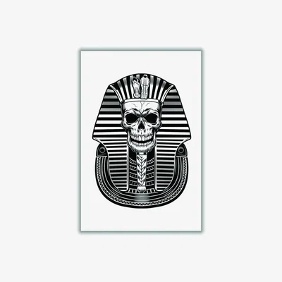 Wolf & Badger Black Pharoah Small Stanley Print House