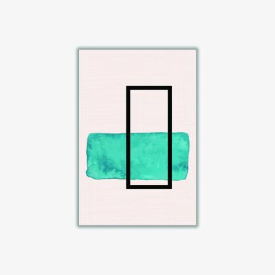 Wolf & Badger Blue Geometric Shapes #3 Xxs Stanley Print House