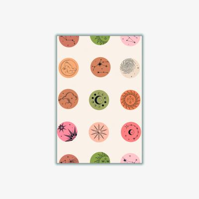 Wolf & Badger Rose Gold Sun & Moon Extra Small Stanley Print House