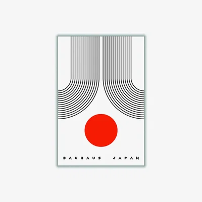Wolf & Badger Red Bauhaus Japan Medium Stanley Print House