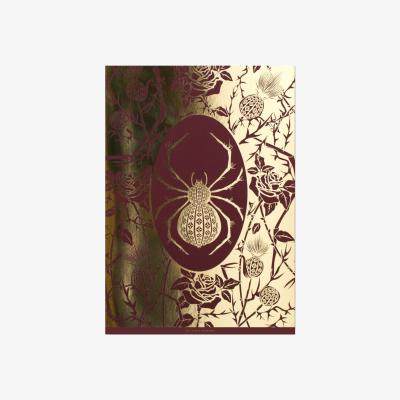 Wolf & Badger Elemental Black Widow Gold Print The Curious Department