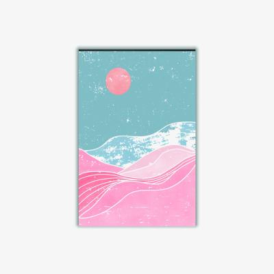 Wolf & Badger Pink / Purple Washed Out Sunrise Extra Small Stanley Print House