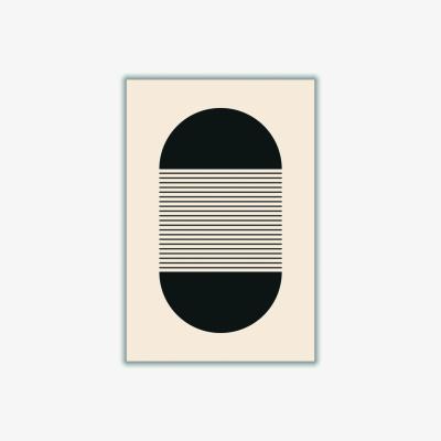 Wolf & Badger Black Geometric Vibes #4 Large Stanley Print House